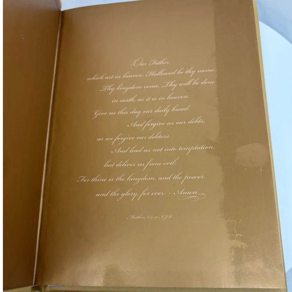 Artworks International Prayer Journal Hardcover Lined Blank‎ Book Lords Prayer